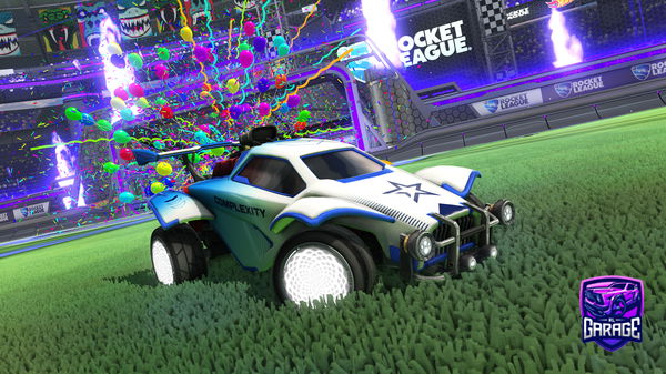 A Rocket League car design from ZebraRL_