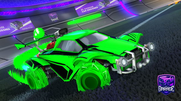 A Rocket League car design from WakTasticYT