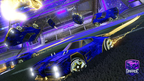 A Rocket League car design from boomthesecond