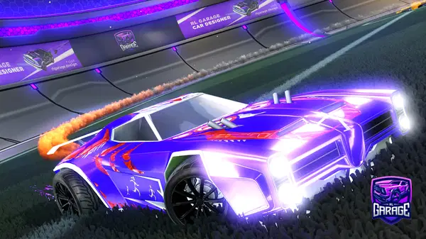 A Rocket League car design from sjsharkie777