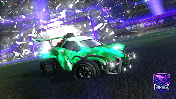 A Rocket League car design from Poulpium