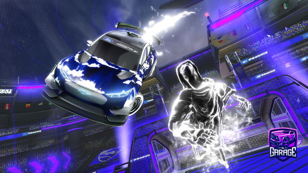 A Rocket League car design from garyfox007