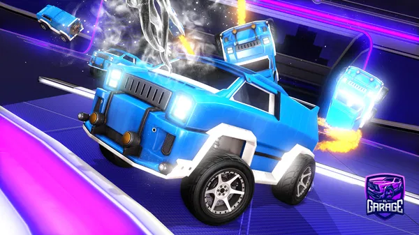 A Rocket League car design from bakonYT