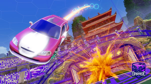 A Rocket League car design from Crissy