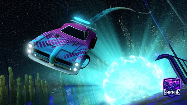 A Rocket League car design from JacobCoomes