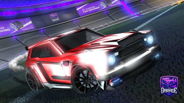 A Rocket League car design from Ryujin7kk