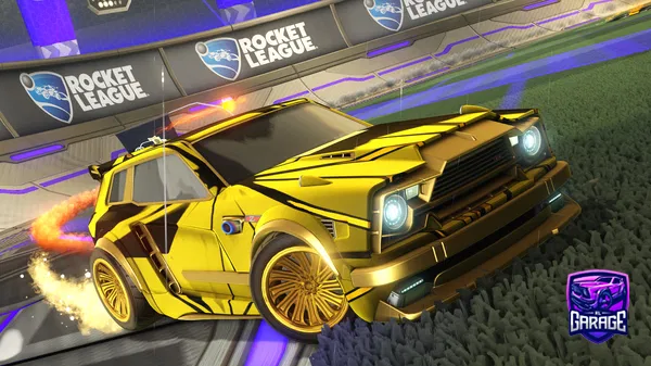 A Rocket League car design from NinjazzPL