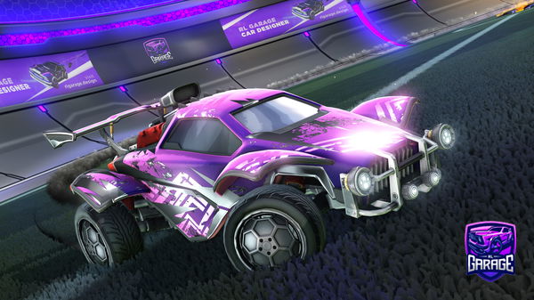 A Rocket League car design from Blackpanda7795