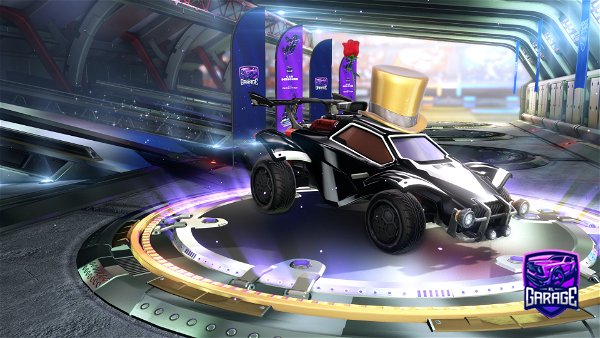 A Rocket League car design from squidkid11