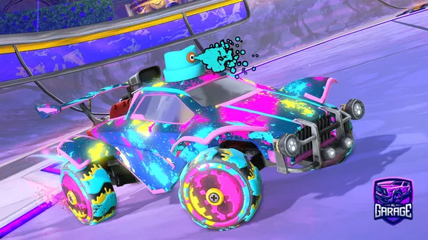 A Rocket League car design from GmFunk