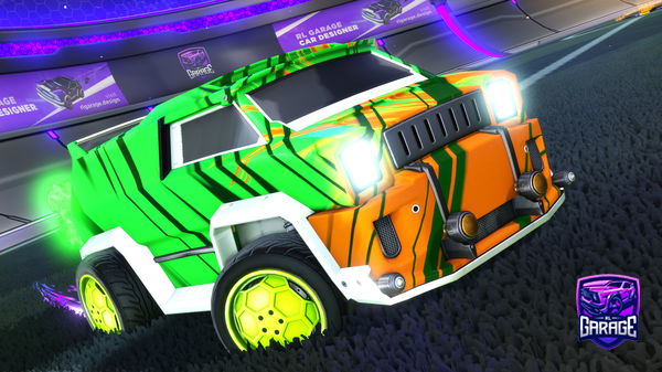 A Rocket League car design from cills-_-