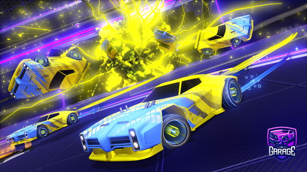 A Rocket League car design from BillyRobbo