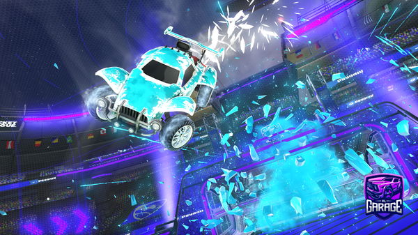 A Rocket League car design from Benros