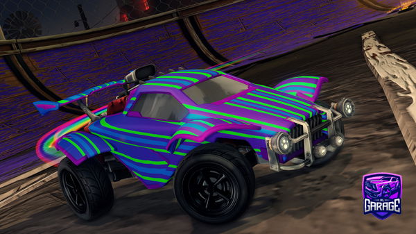 A Rocket League car design from JULA11