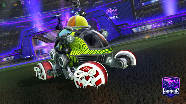 A Rocket League car design from CRinKC