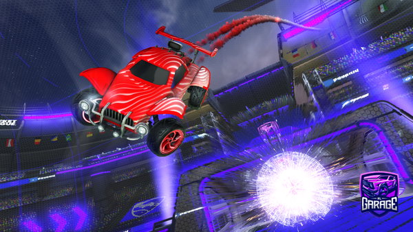 A Rocket League car design from Marcuddd
