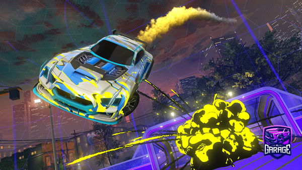 A Rocket League car design from MSereSM