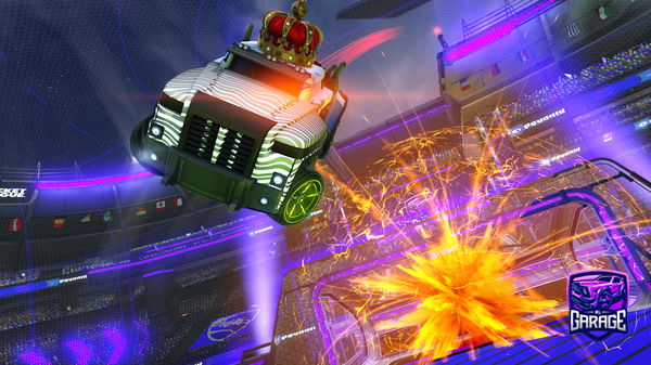 A Rocket League car design from G00G