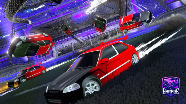 A Rocket League car design from htany