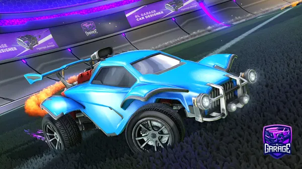 A Rocket League car design from 2hands