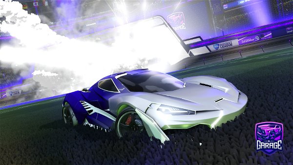 A Rocket League car design from Papituzz
