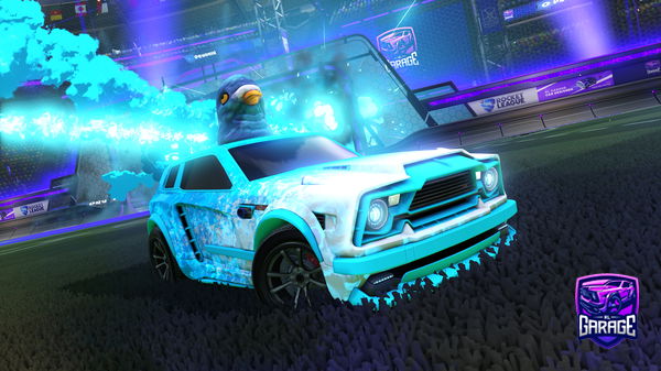 A Rocket League car design from TTV_AI_GOAT