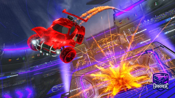 A Rocket League car design from Tavianbryce06