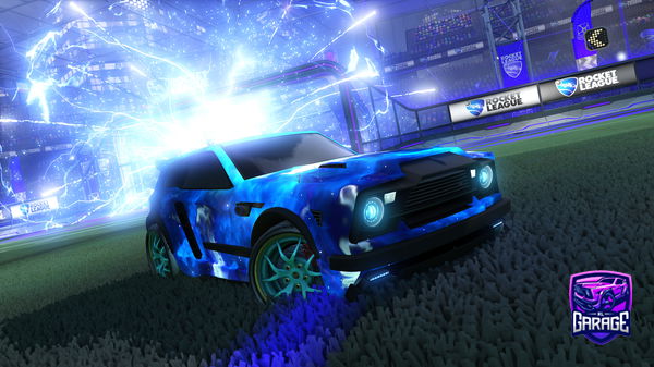 A Rocket League car design from GhostAmac