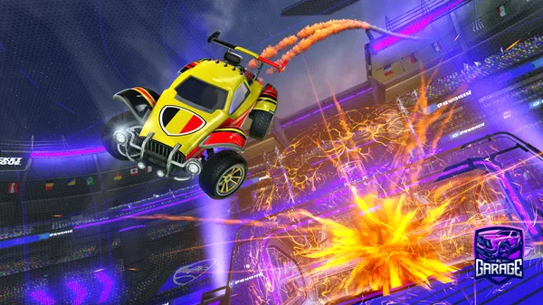 A Rocket League car design from K-PLAYS