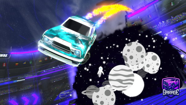 A Rocket League car design from K-Yose