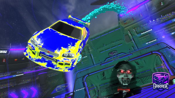 A Rocket League car design from PANDAZZ1234