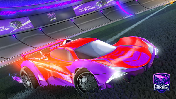 A Rocket League car design from SpeeD_Lunary