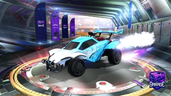 A Rocket League car design from nxcho10