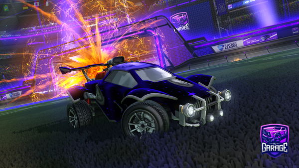 A Rocket League car design from pulse_Neno