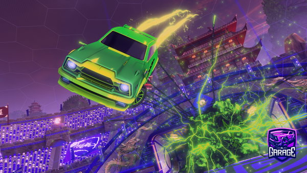 A Rocket League car design from ZfrMystic