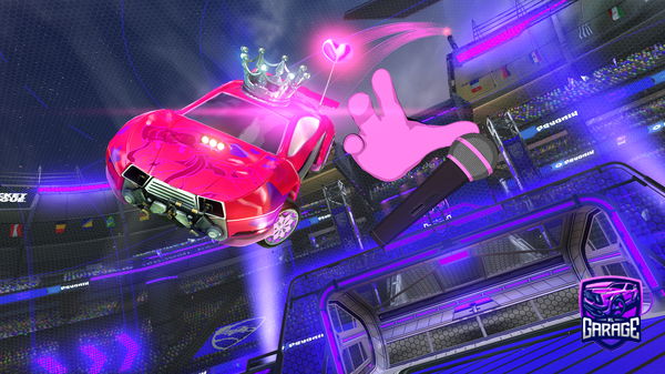 A Rocket League car design from FIREBALL16