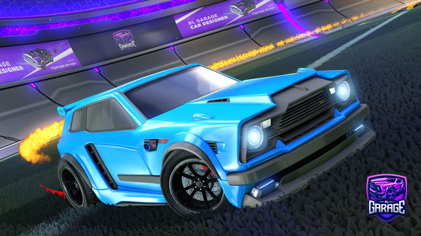 A Rocket League car design from luke0908