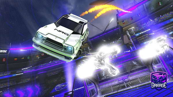 A Rocket League car design from Ralleking123