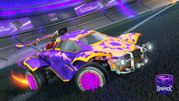 A Rocket League car design from TensiveZexal