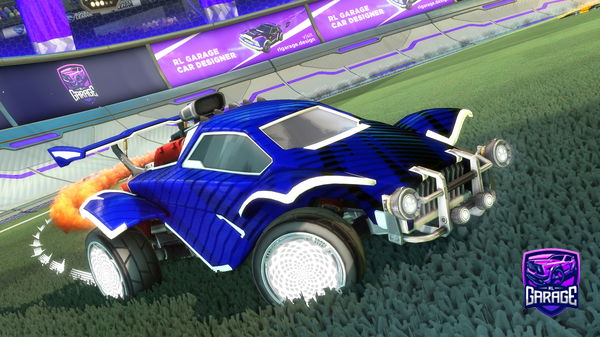 A Rocket League car design from Harrybaseball33