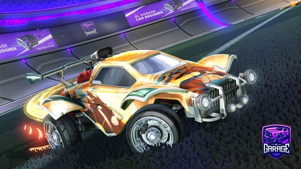 A Rocket League car design from Cluckmaster424