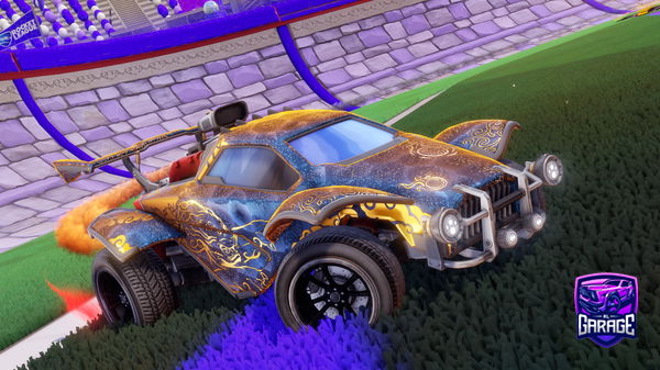 A Rocket League car design from PandaBoyStarz