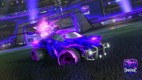 A Rocket League car design from AqibM69