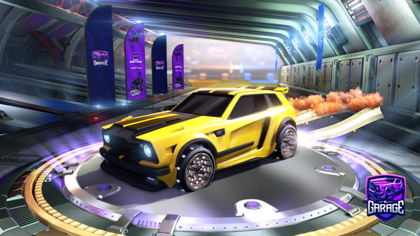 A Rocket League car design from Raimix