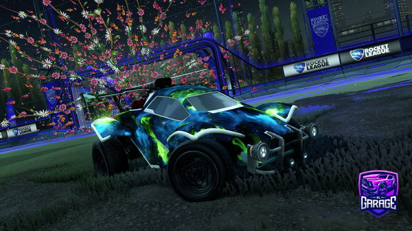 A Rocket League car design from Hashee85