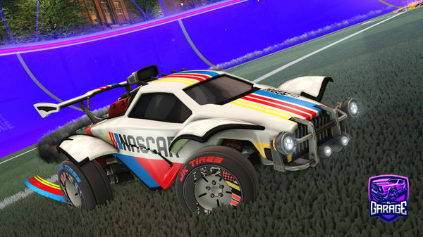 A Rocket League car design from muskurd