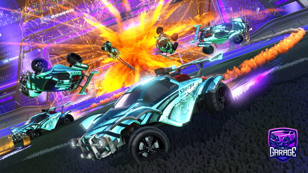 A Rocket League car design from Slman1111