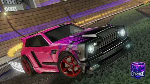 A Rocket League car design from Outburst
