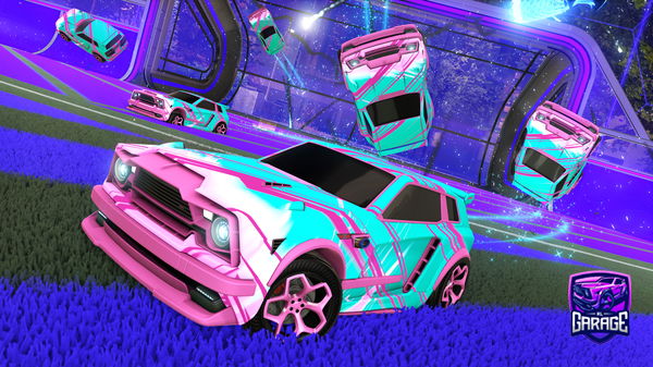 A Rocket League car design from BpjarJ377