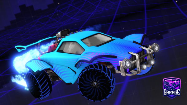 A Rocket League car design from Azixo